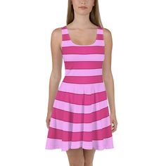 Dress to impress with this sleeveless skater dress! The soft fabric and flared skirt give it an elegant twist that brings out the intricate design with a beautiful vibrancy. * 82% polyester, 18% spandex * Fabric weight: 6.78 oz/yd² (230 g/m weight may vary by 5% * Smooth and elastic fabric * Mid-thigh length flared skirt * Elastic waistline * Overlock seams, coverstitch hemline Oink! I'm A Piglet! - Skater Dress This product is made especially for you as soon as you place an order, which is why it takes us a bit longer to deliver it to you. Making products on demand instead of in bulk helps reduce overproduction, so thank you for making thoughtful purchasing decisions! Elastic Fabric, Flared Skirt, Intricate Design, Spandex Fabric, Flare Skirt, Skater Dress, Soft Fabric, Dress To Impress, Soft Fabrics