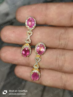 Elevate your accessory collection with our exquisite Ruby & Diamond Earrings, meticulously crafted from pure silver and elegantly gold plated for a lustrous finish. Designed for the modern woman, these sophisticated earrings showcase a perfect blend of vibrant rubies and sparkling diamonds, making them an exceptional choice for any occasion. Their versatile style ensures they complement both day-to-day outfits and evening attire, embodying an effortless elegance that is scientifically proven to Ruby Diamond Earrings, Sophisticated Earrings, Effortless Elegance, Ruby Diamond, Plated Jewelry, Evening Attire, Perfect Gift For Her, Sparkle Diamonds, Jewelry For Women