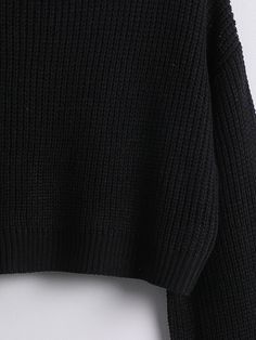 Black Casual  Long Sleeve Acrylic Plain Pullovers  Slight Stretch Spring/Fall Women Knitwear Drop Shoulder Sweater, Custom Made Clothing, Drop Shoulder Sweaters, Crop Sweater, Fabric Collars, Trendy Fashion Women, Acrylic Material, Shoulder Sweater, Color Khaki