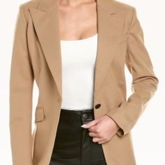 Never Worn Rag & Bone 95% Wool 5% Elastane Light Weight Longish Blazer. Perfect For Work Or With Jeans. Camel Color, Rag & Bone, Blazer Suit, Camel, Suit Jacket, Jackets For Women, Jackets & Coats, Blazer, Wool