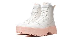 Air Jordan 1 Brooklyn Women FJ5737 116 Arctic Pink Jordan 1, Jordan 1 Pink Quartz, Jordan 1 Digital Pink, Pink Mid-top Jordan Shoes For Streetwear, Air Jordan 1 Mid Digital Pink, Pink Jordans, Stadium Goods, Pink Shoes, Air Jordan 1