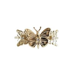 https://www.tippytaste.com/products/14k-butterfly-hope-ring Gold Butterfly Ring With Diamond Accents, Yellow Gold Butterfly Ring With Diamond Accents, Fine Jewelry Yellow Gold Butterfly Ring, Yellow Gold Butterfly Ring With Butterfly Charm, 14k Gold Butterfly-shaped Rings As Gift, With Brave Wings She Flies, Brave Wings, Personal Transformation, Marquise Ring