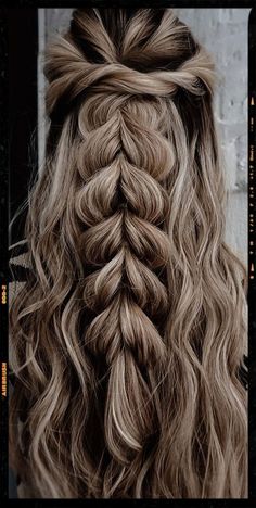 Hairstyle Idea Prom Hairstyles For Short Hair, Cute Braided Hairstyles, Dance Hairstyles, Prom Hairstyles For Long Hair, Fast Hairstyles, Cute Hairstyles For Medium Hair, Hair Stylies, Penteado Cabelo Curto, Hairdo For Long Hair