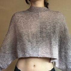 New, Never Worn. Oversized, Cropped Sweater From Aritzia Wilfred Free With Dolman Sleeves. Size Xxs Winter Cropped Relaxed Fit Tops, Winter Relaxed Fit Cropped Tops, Oversized Cropped Sweater, Aritzia Sweater, Aritzia Wilfred, Dolman Sleeve, Cropped Sweater, Colorful Sweaters, Fashion Art