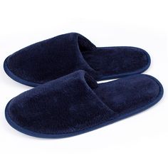 PRICES MAY VARY. SIZED TO FIT MOST FEET: Each package includes 6 pairs of blue slippers. Medium size measures 11" in length. Medium Size = Men's 6 / Women's 7. EACH FOR COMFORT - Each slipper featured a closed-toe designed, fluffy soft blue coral fleece and added the bottom by a washable thick Eva sole. Lightweight, warm, comfortable, and portable, making indoor slippers an essential item in daily life. FREE YOUR FEET - Perfect for Hotel or Guesthouse, air travel, bridal parties, spa, bedroom, b Hotel Slippers, Slippers Fluffy, Travel Fits, Spa Slippers, Blue Slippers, White Slippers, Indoor Slippers, Size 12 Women, Comfortable Slippers