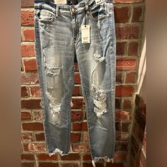 Jeans Did Not Fit And The Boutique I Purchased Them From Has A No Return Policy, Mid Rise Boyfriend Jeans, Boyfriend Cut Jeans, Boyfriend Fit Jeans, Distressed Boyfriend Jeans, Girlfriend Jeans, Stretchy Jeans, The Boutique, Judy Blue Jeans, Jeans Button