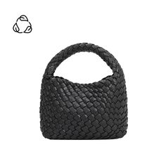 Each vegan leather strip of the Sylvie top handle bag has been woven by hand, piece by piece. It's been designed to be carried from the handle. The removable zip pouch has a zip pocket as an extra compartment to keep your belongings organized. Made from recycled vegan leather. Recycled Vegan Leather 7"W x 5.5"H x 3.75"D Handle Drop: 4" Open Top Removable Zip Pouch Unlined Fits up to an iPhone 13 Pro Max Product No. BC3304K Melie Bianco, Piece By Piece, Zip Pouch, Open Top, Handle Bag, Leather Top, Accessories Shop, Top Handle, Iphone 13