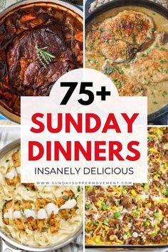 the best dinner ideas for sunday dinners