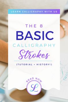 the 8 basic calligraphy strokes for beginners