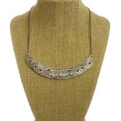 SILPADA Sterling Silver .925 AHEAD OF THE CURVE Choker-Necklace N3110 - 16-18"  | eBay Fine Jewellery Necklace, Vintage Gold, Silver 925, Hallmark, Jewelry Necklace Pendant, Choker, Choker Necklace, Jewelry Watches, Gold Tones