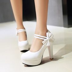 Heels:Approx 12cm Platform:Approx 3.5cm Upper Material:Pu Leather Outsole:Rubber If your foot is a little wide and fat, we suggest you choose 1 size larger, pls measure your foot length and choose a correct size. Thank you! Size Chart: Euro/CN 34 = foot length 21.5-22cm (Foot width=8-8.5cm) Euro/CN 35 = foot length 22-22.5cm (Foot width=8.5cm) Euro/CN 36 = foot length 22.5-23cm (Foot width=8.5-9cm Euro/CN 37 = foot length 23-23.5cm (Foot width=9cm) Euro/CN 38 = foot length 23.5-24m (Foot width=9-9.5cm) Euro/CN 39 = foot length 24-24.5cm (Foot width=9.5cm) Euro/CN 40 = foot length 24.5-25cm (Foot width=9.5-10cm) Euro/CN 41 = foot length 25-25.5cm (Foot width=10cm) Euro/CN 42 = foot length 25.5-26cm (Foot width=10-10.5cm) Euro/CN 43 = foot length 26-26.5cm (Foot width=10.5cm) Euro/CN 44 = fo Mary Janes Platform, Chunky Pumps, High Heels Outfit, Bridal Pumps, High Heel Dress Shoes, High Heel Dress, Ankle Strap High Heels, Black Pumps Heels, Princess Shoes