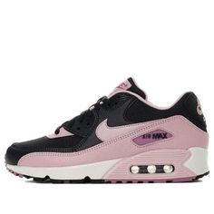 (WMNS) Nike Air Max 90 'Plum Chalk' 325213-059 (SNKR/Women's) 90 Women, Air Max 90 Women, Nike Air Max For Women, Nike Air Max 90, Stylish Sneakers, Air Max, Perfect Pair, Nike Air Max, Nike Women