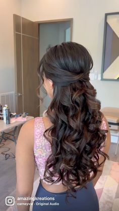 Debs Hair, Bridal Hair Half Up, Bridemaids Hairstyles, Spanish Flags, Guest Hair, Half Up Half Down Hairstyles