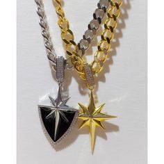 Introducing our elegant silver pole star,gemstone north star pendant necklace jewelry available in sterling silver. This elegant necklace,pendant and chain features a thick and very aesthetic chain that adds a polished touch to any outfit. Dshe designed this set to give you a star gift option for anniversary gift and celestial gift. It also exudes a bold and contemporary feel for everyday wear, making it a versatile statement piece for any occasion. Made from high-quality steel, this necklace and earring set is also resistant to tarnish and allergic reactions, ensuring it will remain beautiful and comfortable for many years to come. Elevate your look with this timeless and durable accessory that exudes sophistication and style. - - - D E T A I L S - - -  *Italian chain, the length of the u Silver Star Necklace Tarnish Resistant, Black Star-shaped Sterling Silver Necklace, Silver Star Of David Necklace Tarnish Resistant, Silver Star Of David Jewelry Tarnish Resistant, Celestial Silver Tarnish Resistant Charm Necklace, Sterling Silver Star-shaped Jewelry With Compass Design, Black Sterling Silver Star Necklace, Black Star Charm Pendant Jewelry, Black Star Charm Jewelry