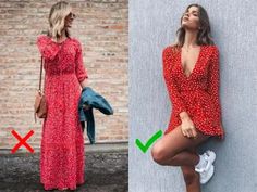 Los errores más comunes de las chaparritas al usar vestidos (y cómo solucionarlos) | Actitudfem Dresses With Sleeves, Long Sleeve Dress, Long Sleeve