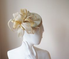 This is a light summery sinamay pillbox hat perfect for a special occasion or a day at the races. The shape of this pillbox is quite strong but it is softened by the exuberant flower trimming, giving it a very feminine look. The lighness of the sinamay makes it ec=xtrememly comfortable for wearing all day. The pillbox hat is made from scratch.  The pillbox hat is finished with hat elastic. The diameter of the hat is about 15 cm This floral sinamay pillbox hat can be made to order in the colours Summer Sinamay Fascinator With Structured Crown, Summer Fascinator With Structured Crown In Sinamay, Summer Sinamay Headpiece For Races, Summer Sinamay Fascinator For Races, Summer Mini Hat With Structured Crown In Sinamay, Summer Sinamay Hat With Structured Crown, Summer Hat With Structured Crown In Sinamay, Adjustable Sinamay Fascinator For Summer, Summer Structured Crown Sinamay Hat