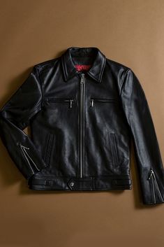 You asked for it. We listened. He's back. The Idol leather jacket. Clean lines and classic style. Classic Fitted Leather Jacket With Zipper Closure, Classic Fitted Leather Jacket With Zipper, Classic Business Outerwear With Zipper Closure, Classic Outerwear With Zipper Closure, Classic Leather Jacket With Zipper Closure For Winter, Classic Leather Jacket With Zipper For Winter, Classic Leather Jacket With Zipper For Fall, Classic Winter Leather Jacket With Zipper, Formal Fitted Leather Jacket With Zip Fly