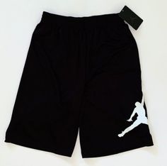 NEW WITH TAGS Nike Air Jordan Mesh Shorts Size Large (14-16) (27" - 28.5" Waist) Black mesh shorts with logo Elasticized waistband 100% polyester Inseam: 9" Shorts Jordan Outfits, Jordan Clothes, Champion Clothing, Baby Boy Outfits Swag, Jordan Boys, Supreme Wallpaper, Mode Zara, Jordan Outfits, Mesh Shorts