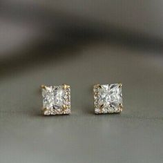 ad eBay - Find many great new & used options and get the best deals for 2Ct Princess Cut Lab Created Diamond Designer Earrings 14K Yellow Gold Plated at the best online prices at eBay! Free shipping for many products! Classic Halo Design Earrings For Anniversary, Classic 14k Gold Round Cut Cluster Earrings, 14k Gold Classic Round Cut Cluster Earrings, Classic Cluster Earrings With Diamond Cut As Gift, Classic 14k Gold Diamond Cut Cluster Earrings, Classic Diamond Cut Cluster Earrings In 14k Gold, 14k Gold Diamond Earrings With Halo Setting For Gift, 14k Gold Halo Setting Round Cut Earrings, Classic 14k Gold Cluster Earrings In Diamond White