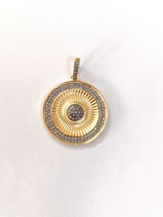 Pave Diamond Two Tone Pendant 925 Silver Diamond Round Pendant Birthday Gift Measurement Specification- Size-29x34mm Stone- Diamond Materials- 925 Sterling Silver Finish- Silver Vermeil We are continuously adding new products to our store. So keep coming back to see more great deals. If you need any other polish you can contact us.  For Wholesale orders or customized order requirements, text us. https://www.etsy.com/in-en/shop/GEMBEADSCREATIONIN?ref=seller-platform-mcnav§ion_id=34167868♦ Manufac Sterling Silver Coin Pendant Jewelry, Silver Jewelry With Large Round Disc Pendant, White Gold Jewelry With Large Round Pendant, Fine Jewelry Coin Pendant, Fine Jewelry Large Medallion Pendant, Fine Jewelry Medallion With Large Pendant, Anniversary Jewelry With Large Round Pendant, Sterling Silver Coin-shaped Pendant, Fine Jewelry Pendant Stamped 925