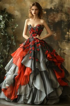 Fae Dress, Vestido Charro, Dreamy Gowns, Moda Floral, Long Frocks, Maid Dress, Dress Designer