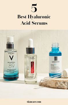 Hyaluronic acid serums can do wonders for dry or dehydrated skin. Ahead, we reviewed our favorite hydrating, plumping and radiance-boosting hyaluronic acid serums.  #skin #skincare #skincareroutine #skincarelover #skincarejunkie #skincareproducts #bestskincare #bestskincareproducts #fall #fallbeauty #beauty #pinterestbeauty #faceoil #faceserum #skincaretips #skincareadvice #skincarehelp #oilyskin #dryskin #sensitiveskin #antiagingskin Best Hyaluronic Acid Serum, Hyaluronic Acid Serum, Winter Skin Care, Best Skincare Products, Dehydrated Skin, Autumn Beauty, Makeup Obsession, Anti Aging Skin Products, Face Serum