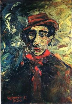 Man Smoking A Pipe  Maurice de Vlaminck Chaim Soutine