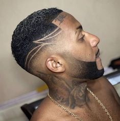 Men Hair Designs Lines Fade Haircut, Black Boys Haircuts, Male Haircuts Curly, Waves Haircut