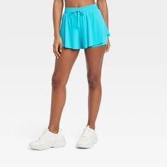 Women's Double Layer Run Shorts 2.5" - JoyLab™ Cute Flowy Shorts, Run Shorts, Flexible Stretches, Nyc Summer, Flowy Shorts, Good Stretches, Cute Shorts, Swim Bottoms, Active Wear Tops