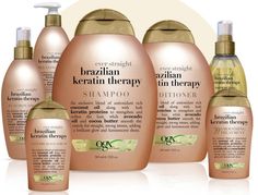 Brazilian Keratin Therapy, Ogx Hair Products, Keratin Shampoo, Best Natural Hair Products, Brazilian Keratin, Coconut Hair, Natural Hair Care Tips, Keratin Hair