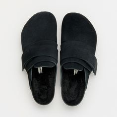 Nagoya Suede Tekla Suede Leather Slate | BIRKENSTOCK Modern Closed Toe Slip-on Slides, Comfortable Clogs With Textured Sole And Flat Heel, Modern Black Slippers With Textured Sole, Black Textured Slip-on Mules, Black Slip-on Clogs With Textured Footbed, Modern Black Clogs With Cushioned Footbed, Modern Black Clogs With Textured Sole, Slip-on Clogs With Textured Sole And Flat Heel, Comfortable Slip-on Clogs With Textured Sole