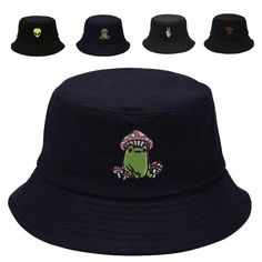 PRICES MAY VARY. 【MATERIAL】Gadfary bucket hat is made of high quality cotton, soft, lightweight and breathable, keep you comfortable. 【SIZE】Bucket Cap is one size, circumference: 22~23 inches/ 56~58cm, brim: 2 - 2.3 inches/5~6cm, one size fits most adult women and men. 【PORTABLE】Lightweight bucket cap is easy to fold，it is convenient for you to carry it everywhere. 【SIMPLE DESIGN】Black, white color is simple and classic, it is great for daily wear, differenct patterns can show that you are diffe Black Cotton Bucket Hat For Summer, Black Cotton Summer Bucket Hat, Casual Black Bucket Hat With Letter Print, Casual Outdoor Bucket Hat With Letter Print, Outdoor Letter Print Bucket Hat, Summer Streetwear Wide Brim Hat, Summer Streetwear Sun Hat With Curved Brim, Wide Brim Sun Hat For Summer Streetwear, Curved Brim Sun Hat For Summer Streetwear