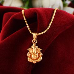 (Non- Profitable ) Antique finish Gold plated, Ganpati Fashion Pendant. This gold plated ganesh necklace are suitable for any outfit and any occasion. The package will include 1 pieces of pendant (1 pendant with gold plated rope chain) 100% Skin Friendly: All our products are lead & nickel free to ensure safety and comfort, even for sensitive skin. Kindly avoid use of water, perfume, soaps and other chemicals. For better durability, store in a plastic pouch. Wipe Jewelry with soft cloth after re Gold Chain Pendant Designs Men, Gold Pendant Jewelry God, Ganpati Locket Gold, Gold Locket Design For Men, Gold Pendant Designs For Women, Ganpati Pendant, Ganesh Necklace, Necklace Pendant For Men, Stylish Jewelry Accessories