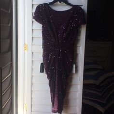 Purple Sequin Slim New Formal Dress Purple Evening Dress, Tadashi Shoji Dresses, Tadashi Shoji, Formal Dress, Color Purple, Evening Dress, Evening Dresses, Sequin, Prom Dresses