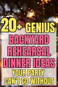 A backyard rehearsal dinner is always a crowd favorite. This post is full of the best backyard rehearsal dinner ideas that are budget friendly and easy to pull off. Read this post for backyard rehearsal dinner ideas food, backyard rehearsal dinner ideas simple Backyard Rehearsal Dinner Ideas Simple, Rehearsal Dinner Ideas Food, Backyard Rehearsal Dinner Ideas, Backyard Rehearsal Dinner, Dinner Ideas Simple, Rehearsal Dinner Ideas, Ideas Food, Pull Off