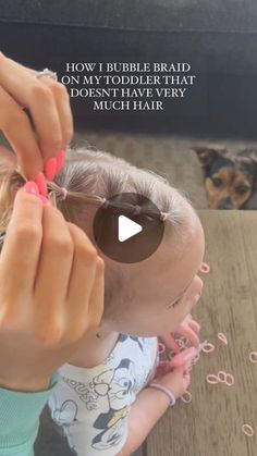 1.3M views · 17K likes | Syerra jo Loomis | Utah Hair on Instagram: "This one’s for the moms who are still waiting for their toddlers hair to grow but want to do cute hairstyles 😆💞  . . . . . . . . . . . . #hair #hairstylist #hairtutorial #hairtransformation #toddlerhair #toddlerhairstyles #toddlerhacks" Christmas Baby Hairstyles, Toddler Hairstyle Girl, Hair Styles For One Year Old, Cute Hairstyles For 2 Yo, Toddler Hairstyles For Fine Hair, Easy Toddler Hairstyles Fine Hair, Toddler Wacky Hair Day, Cute Toddler Hairstyles Curly Hair, Fun Toddler Hairstyles