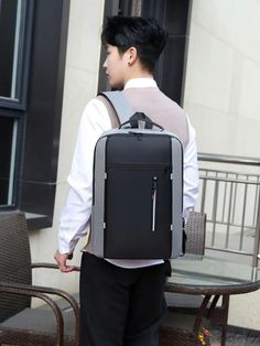 BirdinBag - Professional Laptop Backpack for Business Travel & Work Gray Multifunctional Anti-theft Bag, Multifunctional Gray Anti-theft Bag, Gray Anti-theft School Bag, Gray Portable Backpack, Multifunctional Anti-theft Shoulder Backpack, Anti-theft Multifunctional School Bag, Anti-theft Rectangular Laptop Bag For School, Rectangular Anti-theft Laptop Bag For School, Multifunctional Anti-theft School Bag