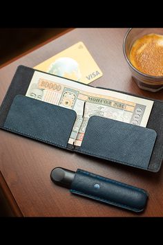 Genuine Leather Wallet with Cash Clip made by Maris True Leather, in Ulaanbaatar, Mongolia. Design: A total of six (6) card slots, 3 on each side. Made with cash insert and cash clip for fashionable yet compact design. Size (L: H): 4.5x 3.5 inches (closed)/ 8x 3.5 inches (opened) Compact Wallets With Rfid Blocking For Daily Use, Compact Card Holder With Coin Pocket For Daily Use, Compact Trifold Wallet With Card Slots For Everyday, Compact Rfid Blocking Wallets For Daily Use, Bifold Card Holder With Pen Slots For Everyday Use, Compact Trifold Wallet With Interior Card Slots For Travel, Compact Business Card Holder With Coin Pocket, Business Compact Card Holder With Coin Pocket, Compact Travel Card Holder With Interior Slots