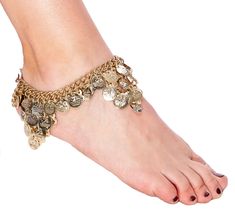 Gold Metal Body Jewelry For Festival, Bohemian Gold Body Jewelry For The Beach, Gold Metal Body Jewelry For The Beach, Gold Metal Body Jewelry For Beach, Gold Toe Ring Anklet For Beach, Gold Toe Ring Beach Anklet, Gold Metal Anklets For Festivals, Gold Beaded Anklets For Beach, Gold Toe Ring Jewelry For Festival