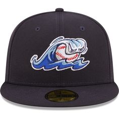 Wearing this New Era 59FIFTY hat on more than just game day allows your West Michigan Whitecaps fandom to be seen all the time. A trendy high crown and fitted closure pair for a classic design. Bold West Michigan Whitecaps embroidery completes this cap for an accessory that shows you're more than an average fan. Brand: New Era Contrast-color undervisor Embroidered graphics with raised details Fitted Flat bill with ability to curve High Crown Imported Material: 100% Polyester Officially licensed Fan Gear Hats With Team Logo And Curved Brim, Curved Brim Hats With Team Logo For Game Day, Baseball Season Fan Merchandise Flat Brim Hat, Curved Brim Hats With Team Logo For Fan Gear, Flat Brim Baseball Fan Merchandise Hats, Team-colored Curved Brim Hat For Fans, Team-colored Hat With Curved Brim For Fans, Baseball Season Fan Gear Cap With Curved Brim, Sports Fan Baseball Cap With Curved Brim