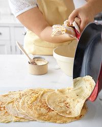 basic crepes Martha Stewart Recipes, Think Food, Classic Food, High Tea, Martha Stewart