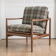 a chair sitting on top of a hard wood floor