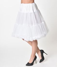 Hepburn Plus Size Ivory Swing Dress – Unique Vintage Spring Can-can Petticoat In Crinoline, Fitted Full Skirt Petticoat With Ruffles, Fitted Full Petticoat With Ruffles, Fitted Retro Petticoat With Attached Cancan, Fitted Retro Petticoat With Cancan, Retro Fitted Petticoat With Attached Cancan, Retro Fitted Petticoat With Cancan, Fitted Spring Petticoat With Can-can, Vintage Crinoline Petticoat For Spring