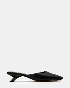 MARIANNE Black Kitten Heel Square Toe Mule | Women's Heels – Steve Madden Black Kitten Heels, Black Kitten, Modern Square, Women's Heels, Toe Designs, Kitten Heel, Womens Heels, Mule, Kids Shoes