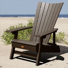 Brown Folding Adirondack Chair Modern Bench Outdoor, Round Outdoor Table, Modern Adirondack Chair, Adirondack Rocking Chair, Folding Adirondack Chair, Wood Adirondack Chairs, Modern Adirondack, Yard Furniture, Rocking Chair Set