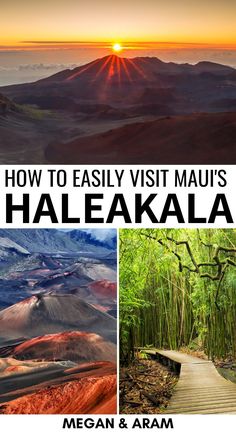 the cover of how to easily visit mau's haleakala