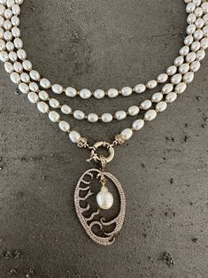 Elegant Pearl Chain Beaded Necklaces, Elegant Pearl White Mother Of Pearl Beaded Necklaces, Luxury Beaded Baroque Pearl Jewelry, Elegant Oval Bead Pearl Jewelry, Elegant Pearl Jewelry With Oval Beads, Pearl White Long Necklace With Pearl Charm, Long Pearl White Necklace With Pearl Charm, Elegant Beaded Pendant Necklace With Pearl Drop, Elegant Beaded Necklace With Pearl Drop Pendant