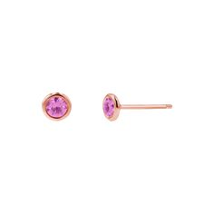 These stunning emerald, blue sapphire, and pink sapphire bezel set earrings are ultra-lightweight yet perfectly crafted for major impact. Classic and elegant, these are the ultimate addition to any stack or the perfect solo stud for a classic cool vibe. 

Small: 2.5mm / Approx. 2mm .08ct Gemstone Pair

Medium: 3mm /Approx. 2.5mm - .15ct Gemstone Pair

Large: 3.5mm / Approx. 3mm - .22ct Gemstone Pair

High Quality AAA Natural Gemstones
14K Solid Gold
Made in Los Angeles
Lifetime Guarantee Dope Jewelry Accessories, Bezel Set Earrings, Emerald Blue, Set Earrings, Dope Jewelry, Gold Piece, Personalized Necklace, Bezel Setting, Pink Sapphire