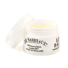 With the D.R. Harris Lip Balm, you'll have soft and supple lips throughout the year. FEATURES Cool and crisp scent of menthol Enriched with cocoa butter Soothes and heals dry and chapped lips INGREDIENTS Petrolatum, Lanolin, Aroma, Menthol, Theobroma Cacao Seed Butter, Paraffin, Benzyl Benzoate, Citronellol, Geraniol SPECS Pot: 0.26 oz (7.5 g) Tube: 0.5 fl oz (15 ml) COUNTRY OF ORIGINEngland Lip Balm Brands, Lavender Water, Healing Balm, Kissable Lips, Theobroma Cacao, Seed Butter, Chapped Lips, Dry Lips, Lip Moisturizer