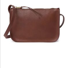 Brand New Versatile Brown Crossbody Pouch, Brown Crossbody Pouch, Brown Crossbody Pouch For Daily Use, Brown Crossbody Pouch For Everyday Use, Brown Everyday Crossbody Pouch, Everyday Brown Crossbody Pouch, Classic Everyday Mobile Phone Pouch, Brown Everyday Bag With Zipper Pouch, Brown Zipper Pouch Bag For Everyday